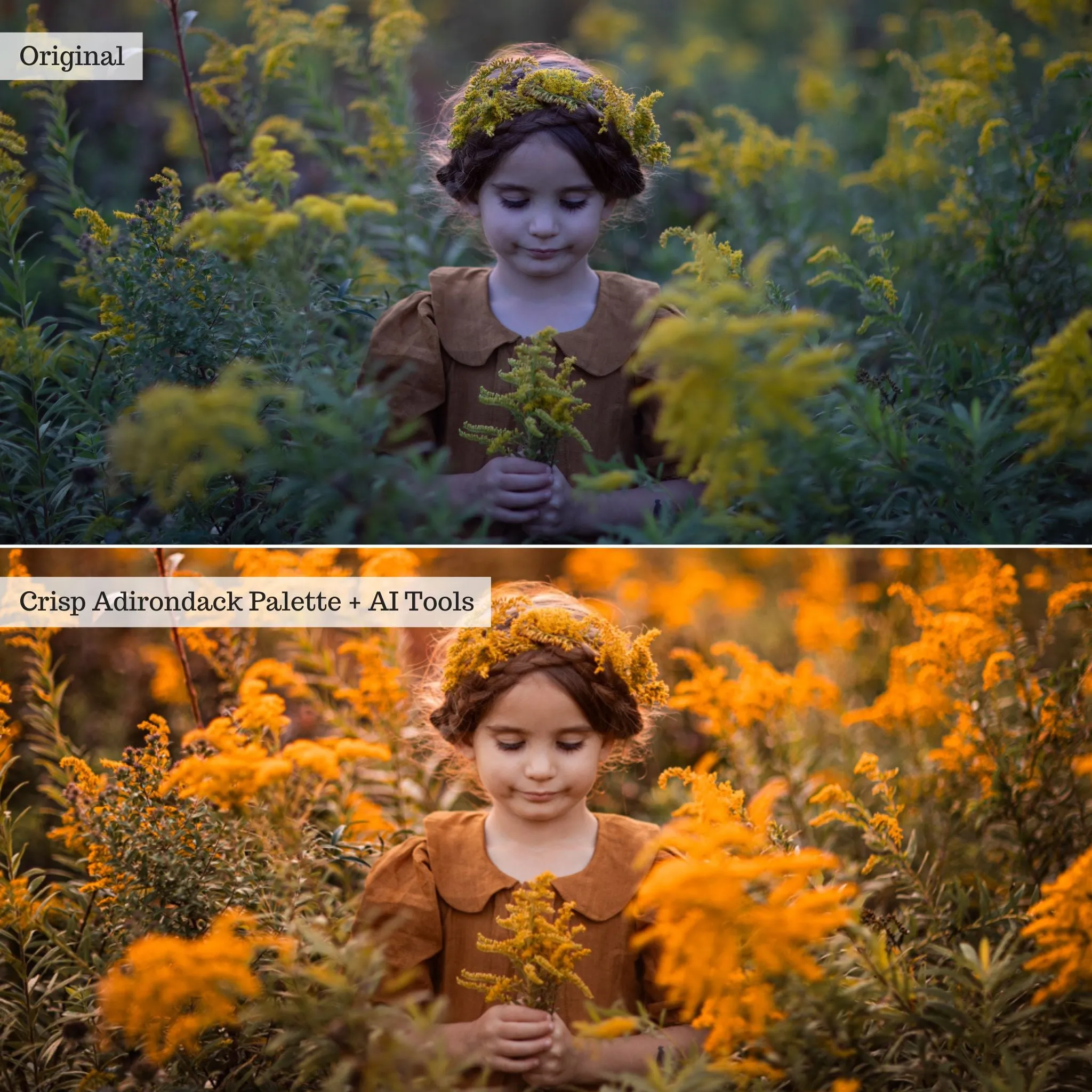 Luxe Hint of Spice Autumn Lightroom Presets & AI Tools – Desktop & Mobile