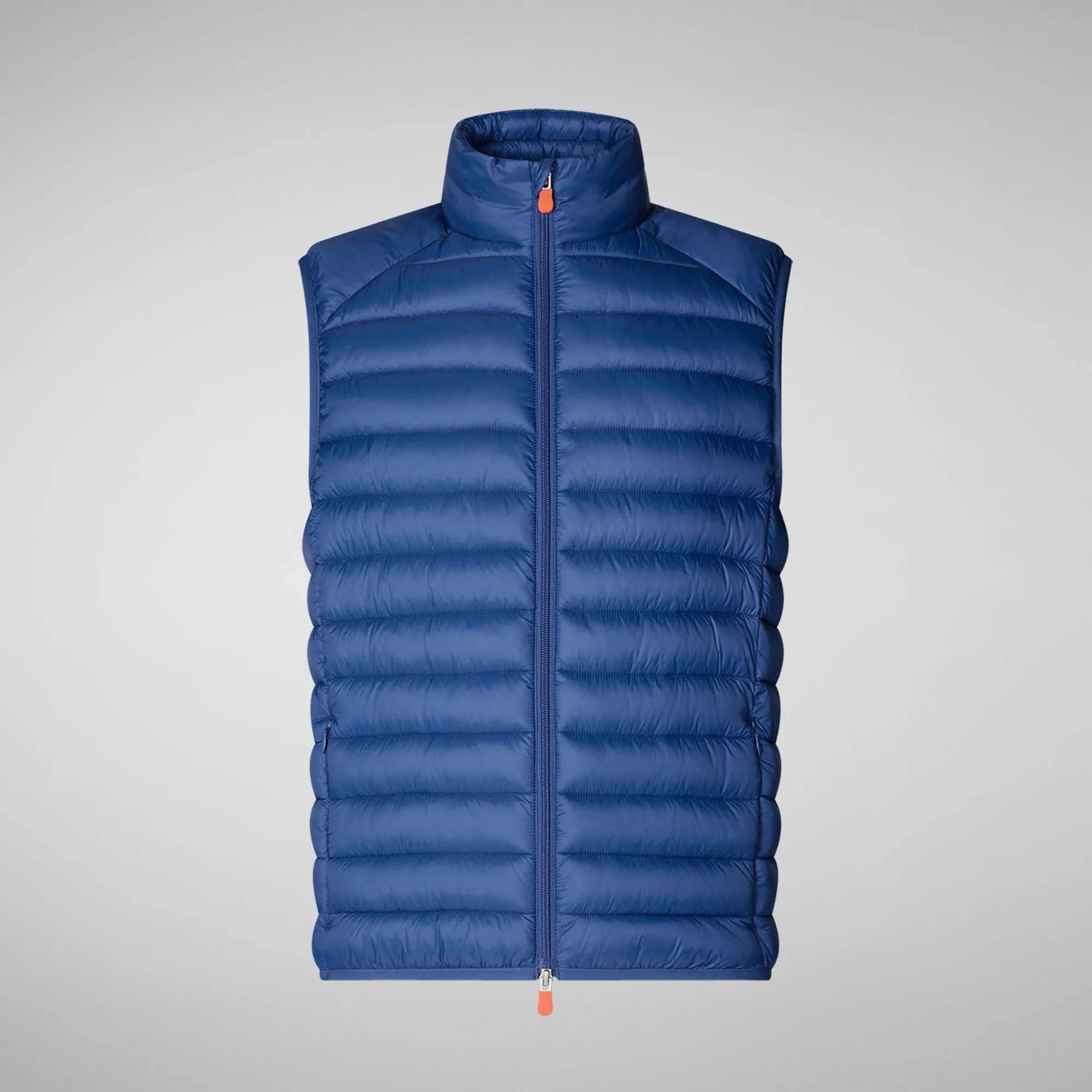 Man's quilted gilet Adam in eclipse blue