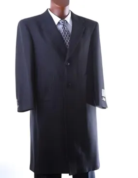 Men's Long Wool Topcoat | Ankle Length