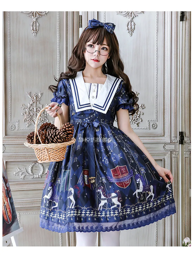 Midnight Carnival Lolita Dress