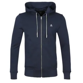 Moose Knuckles Dundas Hoodie Sweat Top in Navy