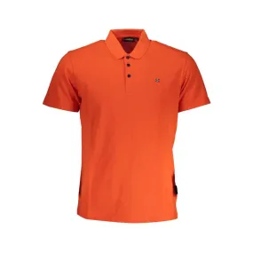 Napapijri Red Cotton Men Polo Shirt