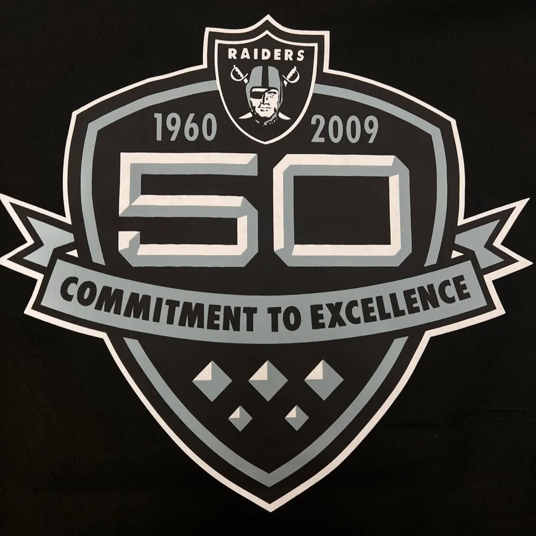 New Era Raiders' "Commitment to Excellence" T-Shirt