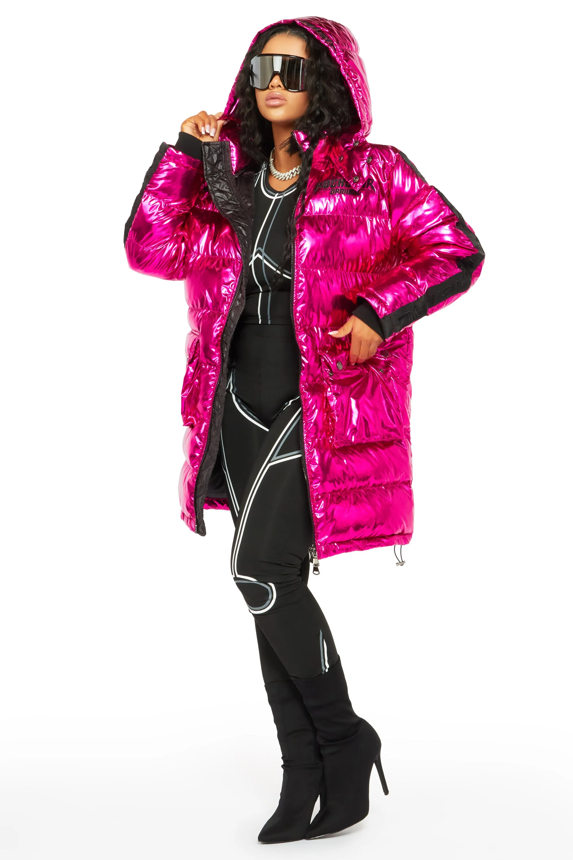 Nikita Pink Long Puffer Jacket