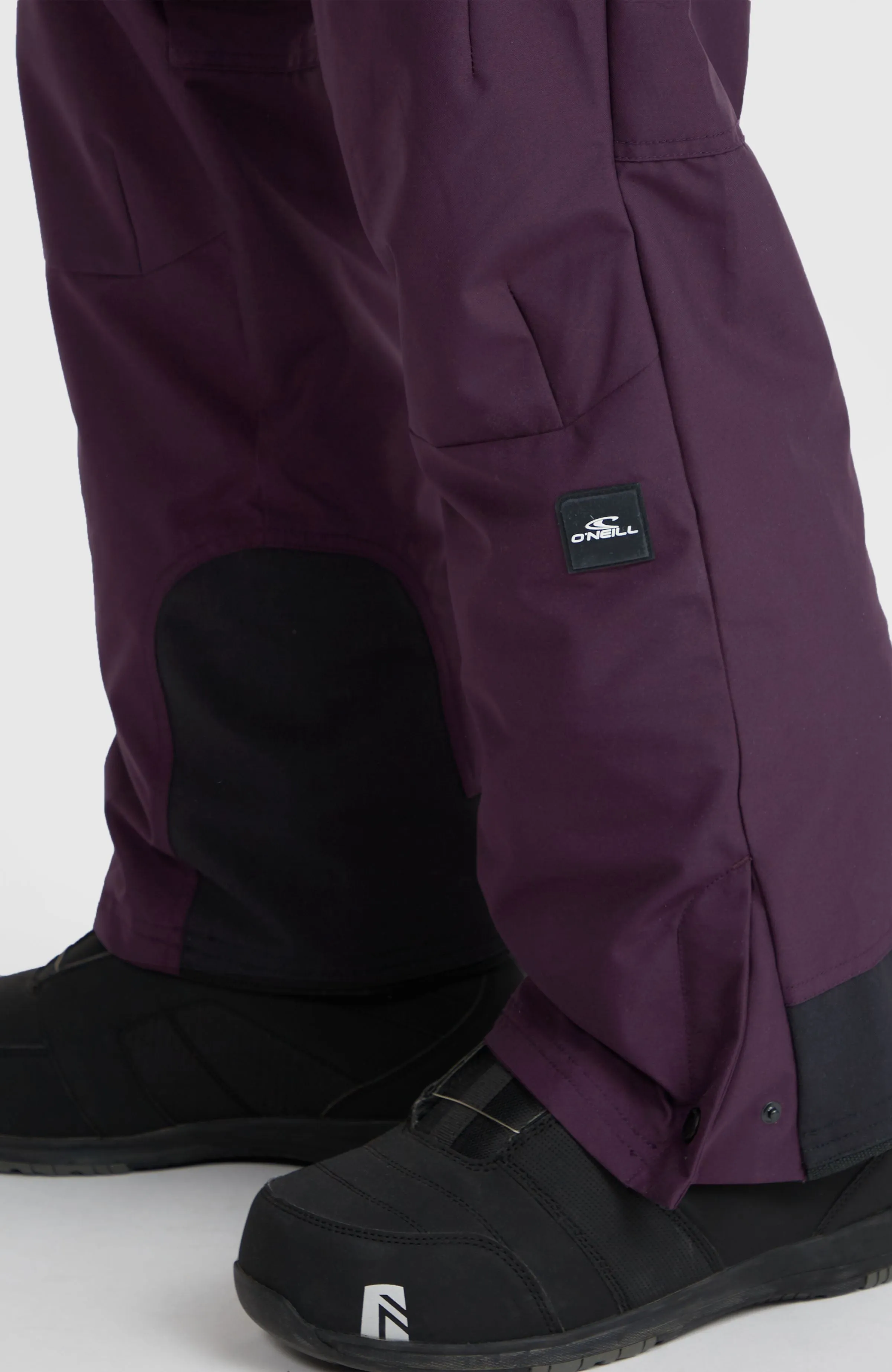 O'Riginals Bib Loose Snow Pants | Aubergine