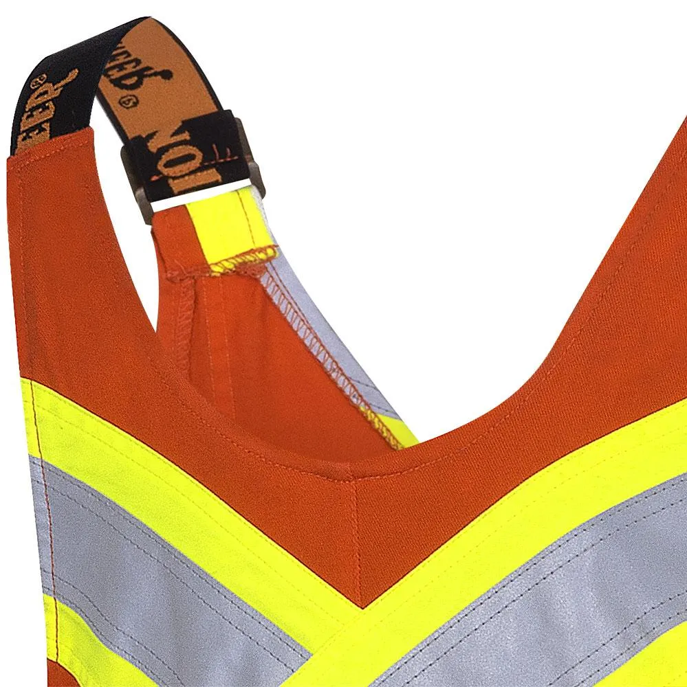 Overalls - Pioneer Hi-Viz FR-Tech® 88/12 Flame Resistant 7 oz Overall, 7714 / 7712