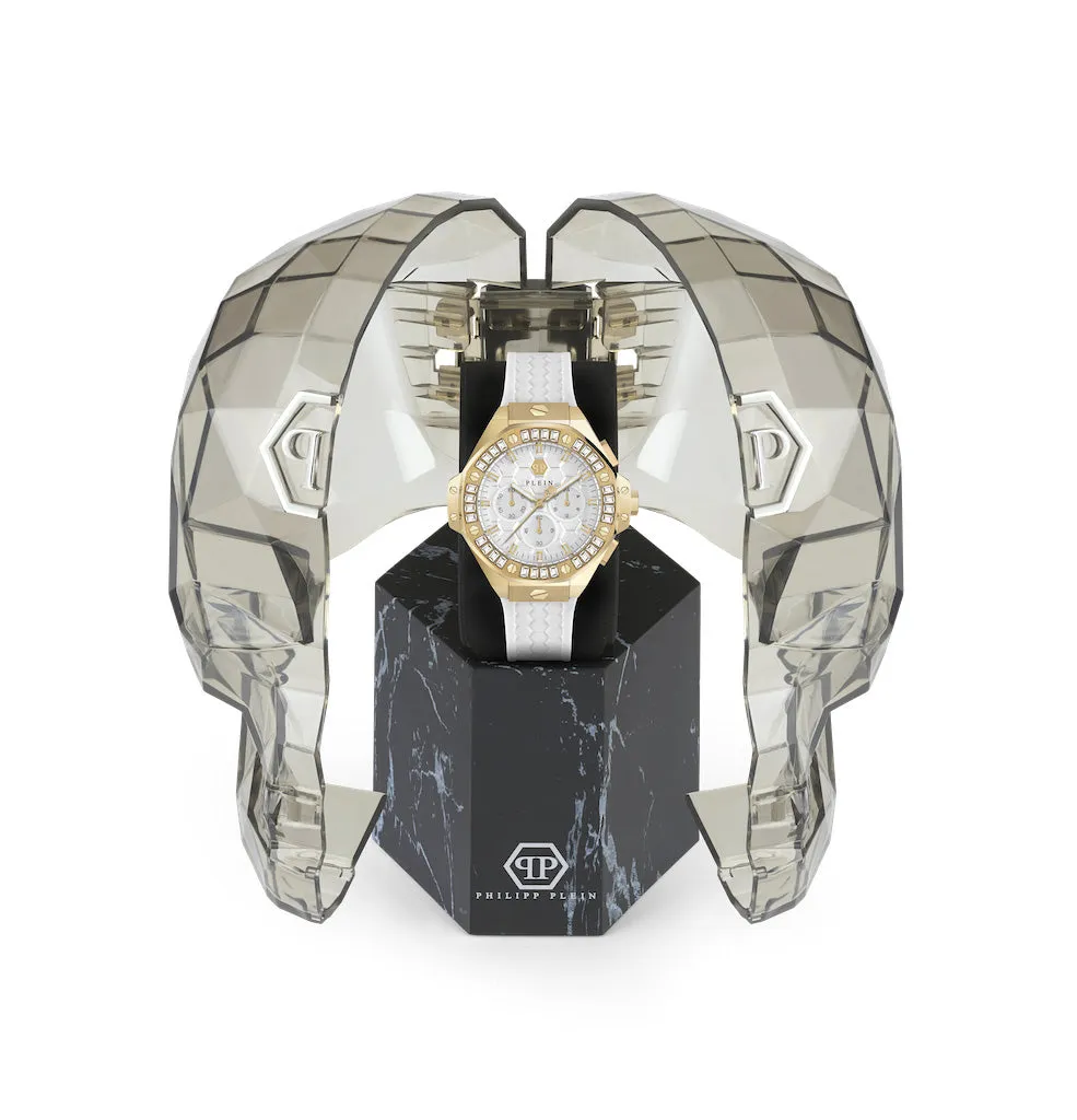 Philipp Plein Hyper $Port Unisex Silver Watch PWPSA0624