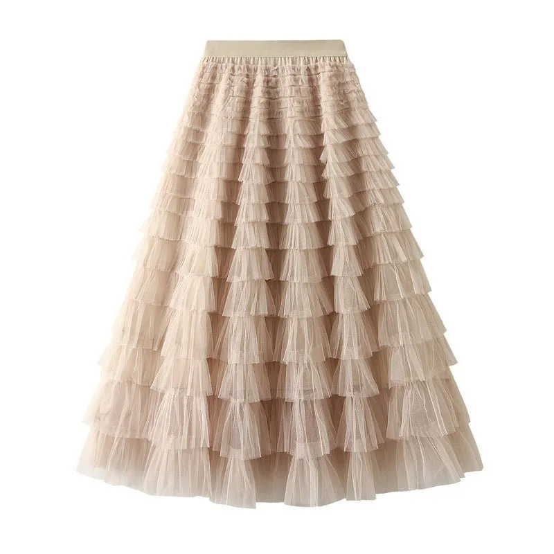 Pre Order:  Jemila Tulle Skirt - @theestylishp