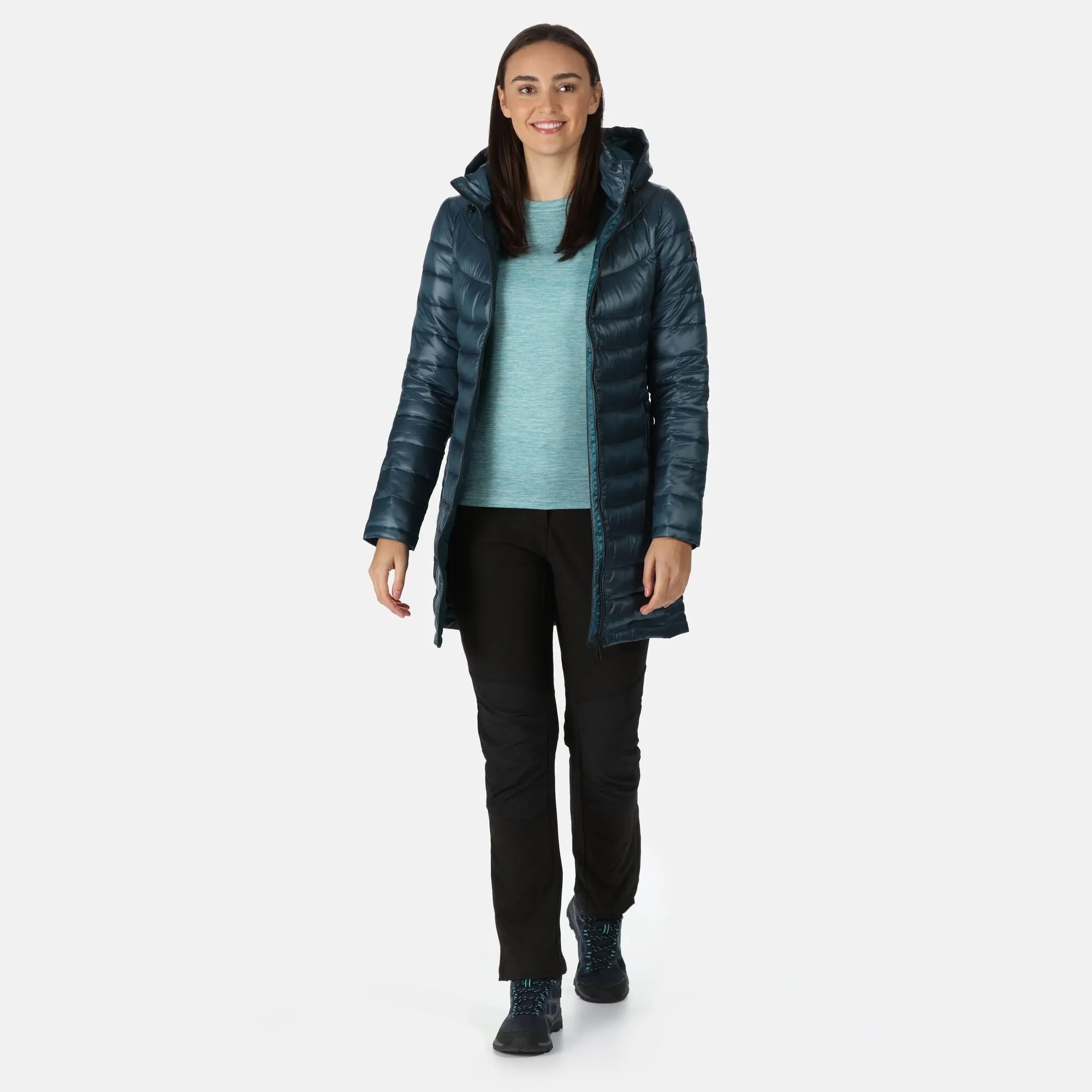 Regatta Womens Andel III Long Quilted Puffer Jacket