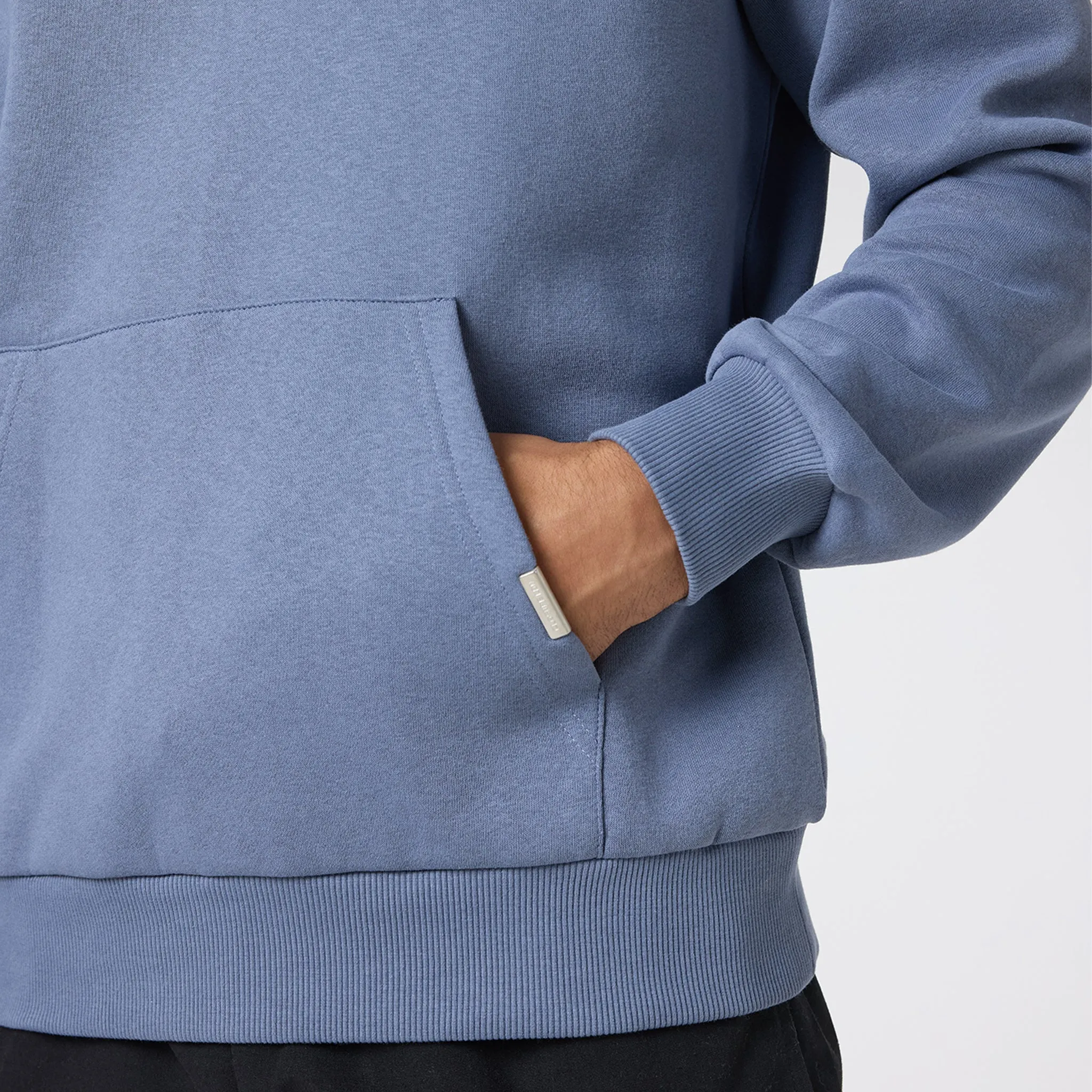 Relaxed Fit Hoodie | Air Force Blue