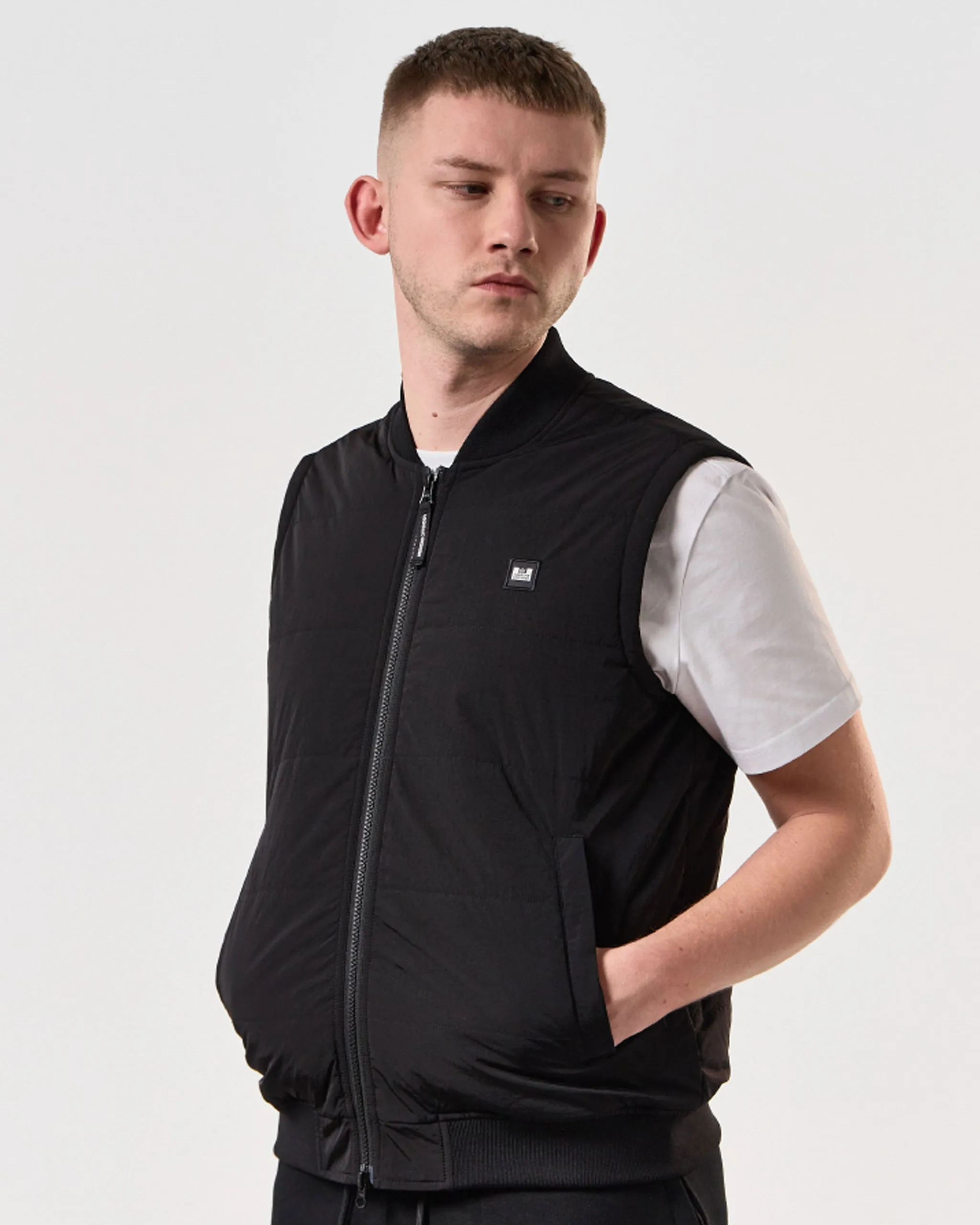 Saharun Quilted Gilet Black