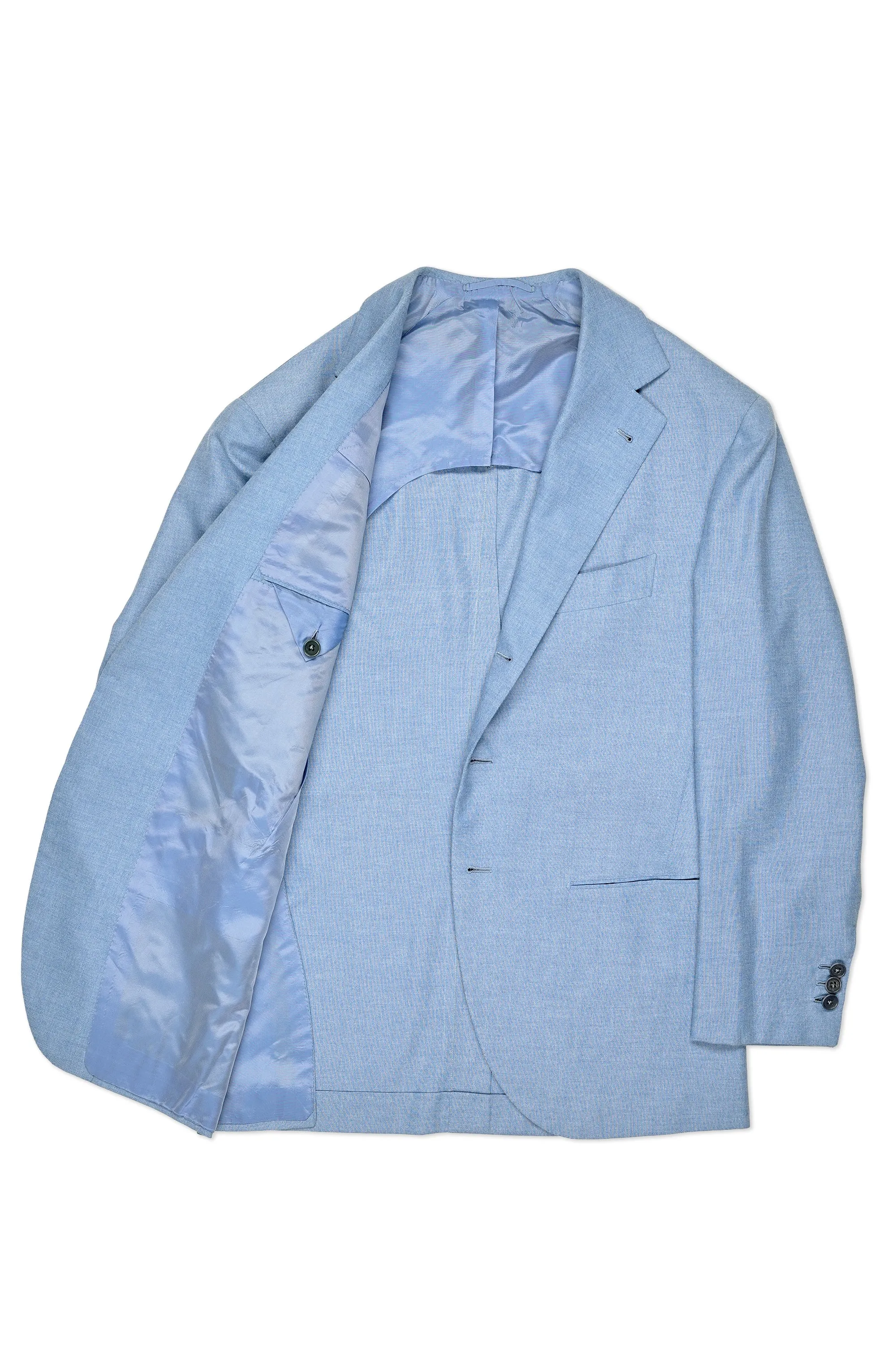 Sartoria Corcos Light Blue Wool Sport Coat Bespoke