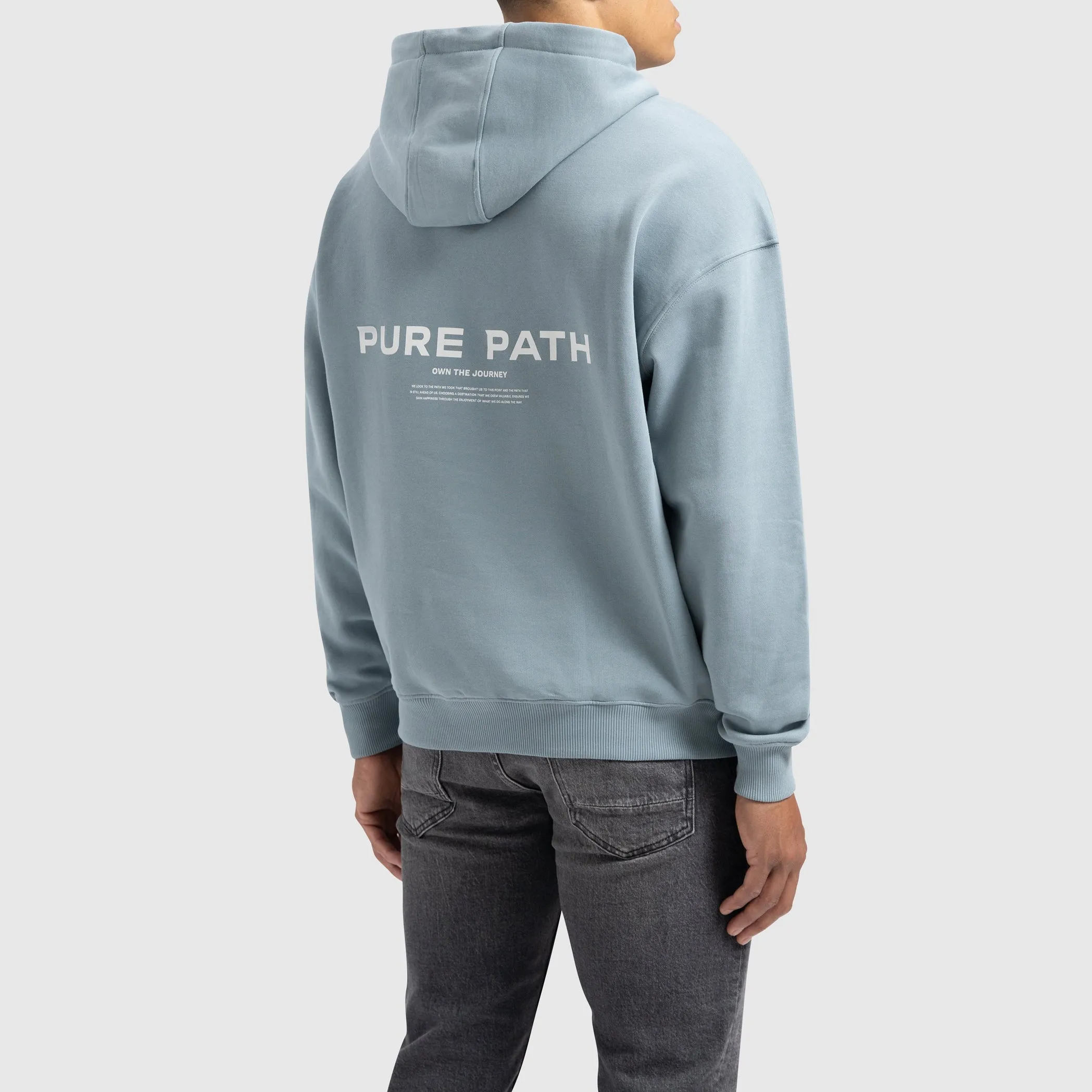 Signature Hoodie | Blue Grey