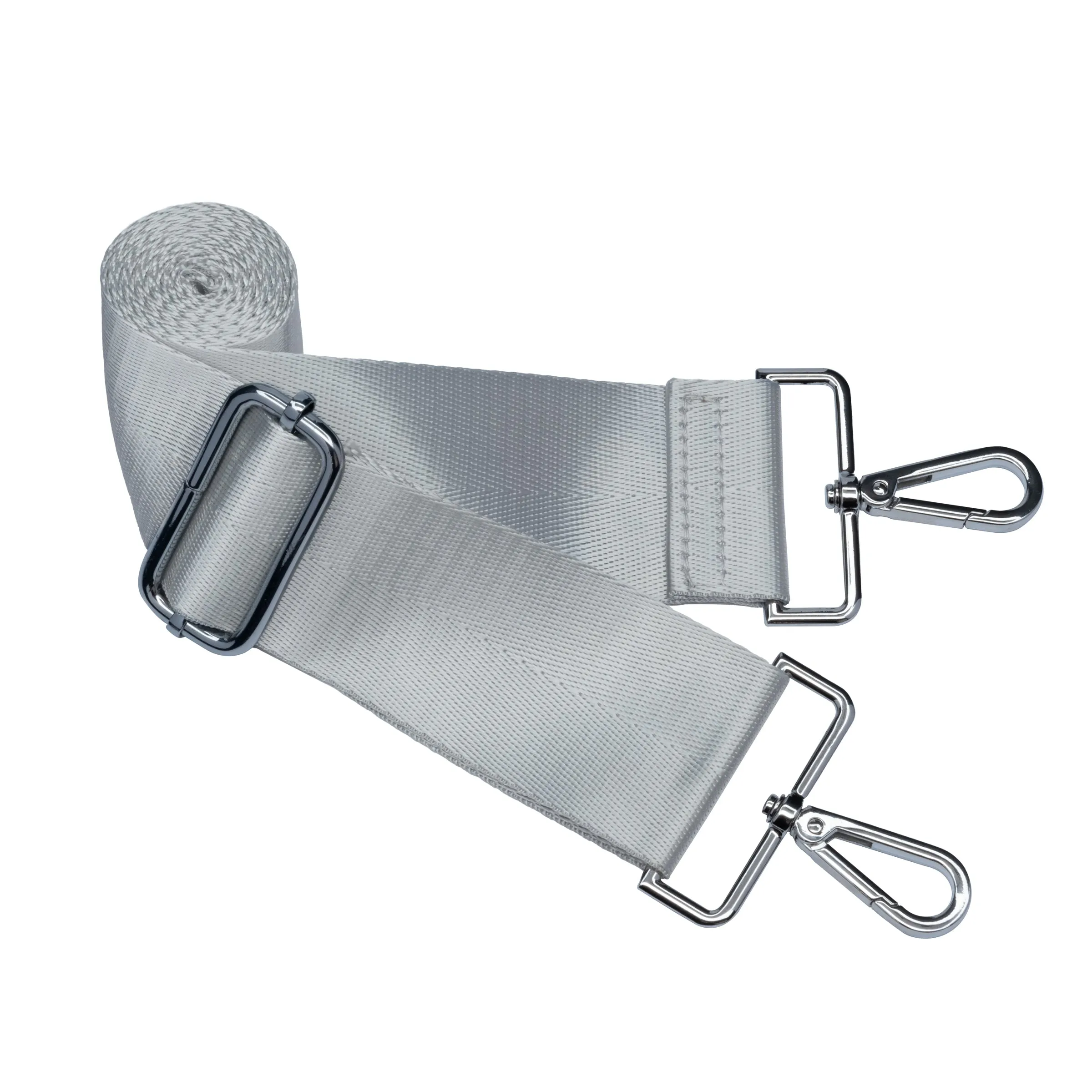 Silver Shiny HydroBag® with Solid Silver Strap