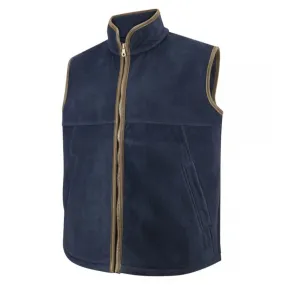 Stenton Technical Fleece Gilet Midnight Navy by Hoggs of Fife