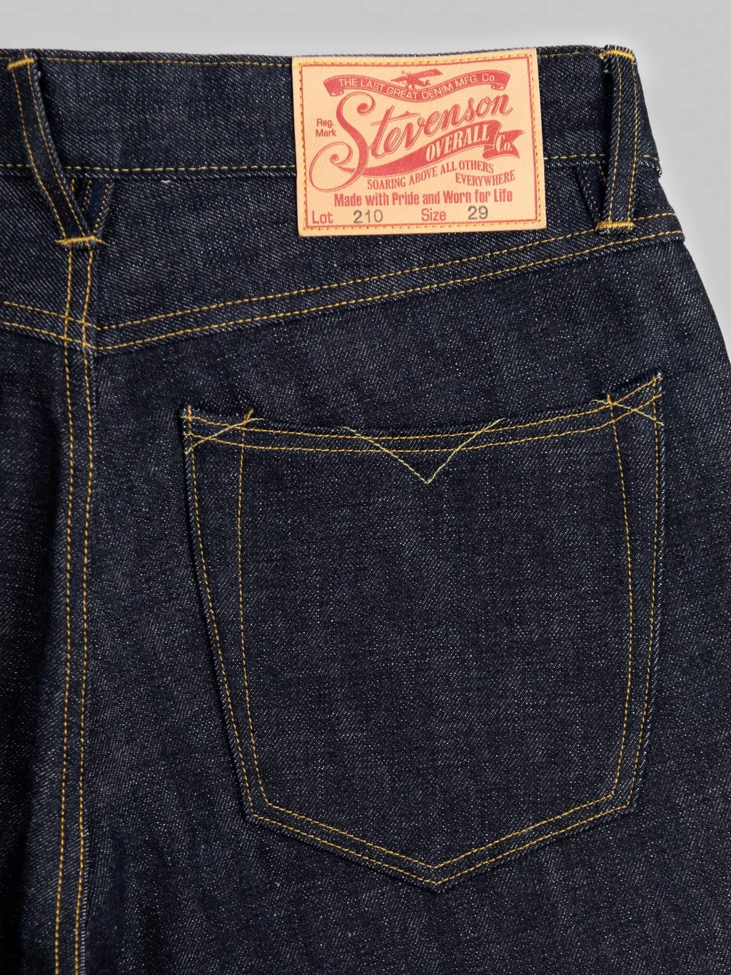 Stevenson Overall Co. Big Sur 210 14oz Slim Tapered Jeans