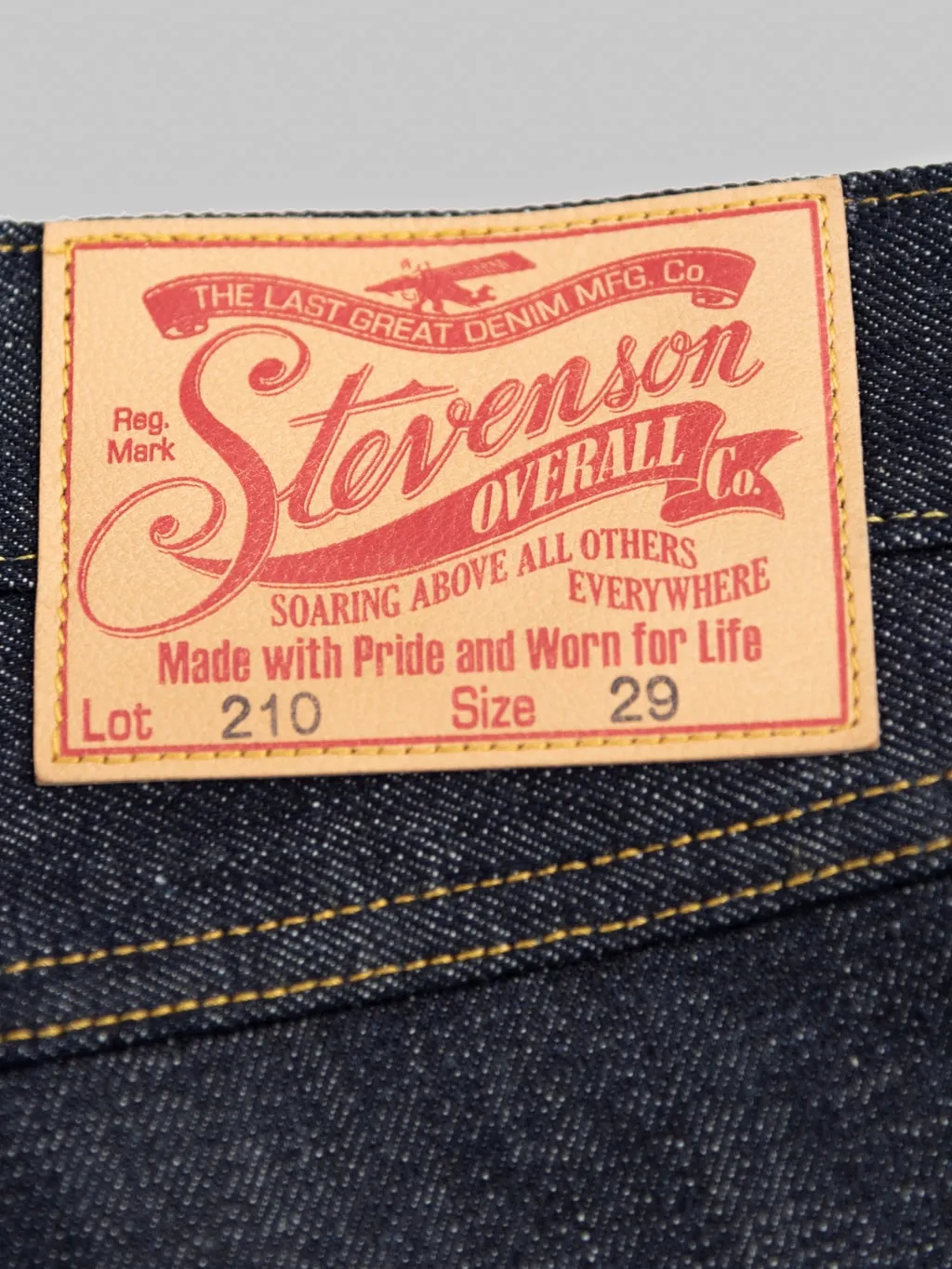 Stevenson Overall Co. Big Sur 210 14oz Slim Tapered Jeans