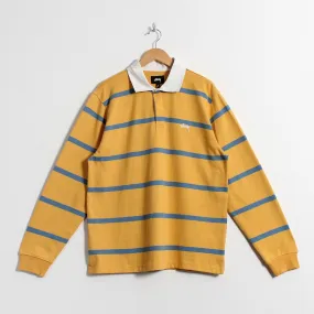 Stussy Hill Stripe Long Sleeve Rugby Shirt