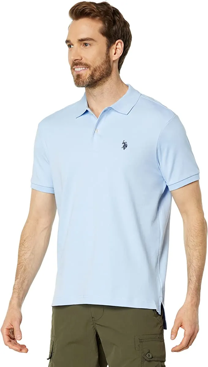 U.S. Polo Assn. Men's Solid Interlock Polo Shirt