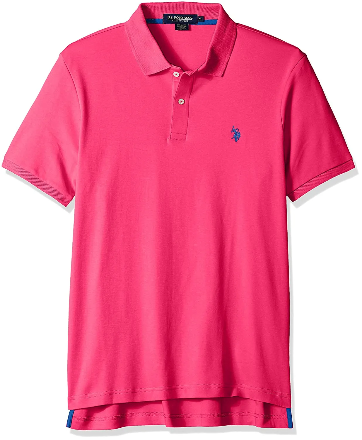 U.S. Polo Assn. Men's Solid Interlock Polo Shirt