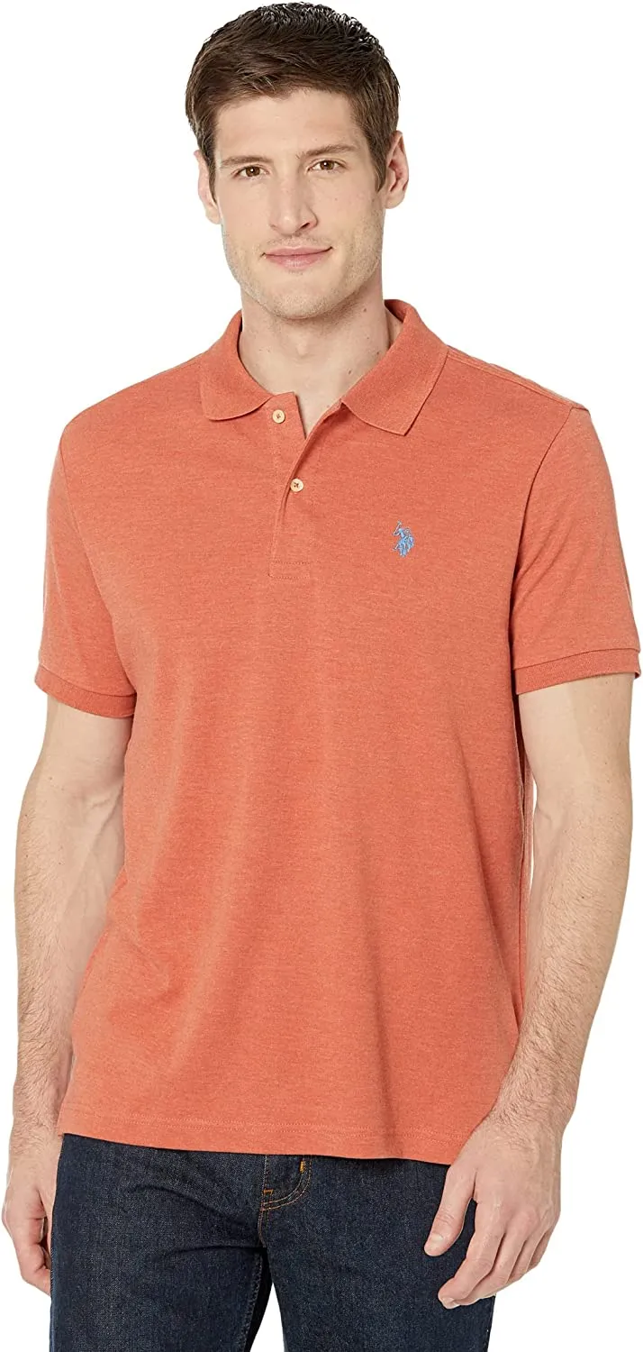 U.S. Polo Assn. Men's Solid Interlock Polo Shirt