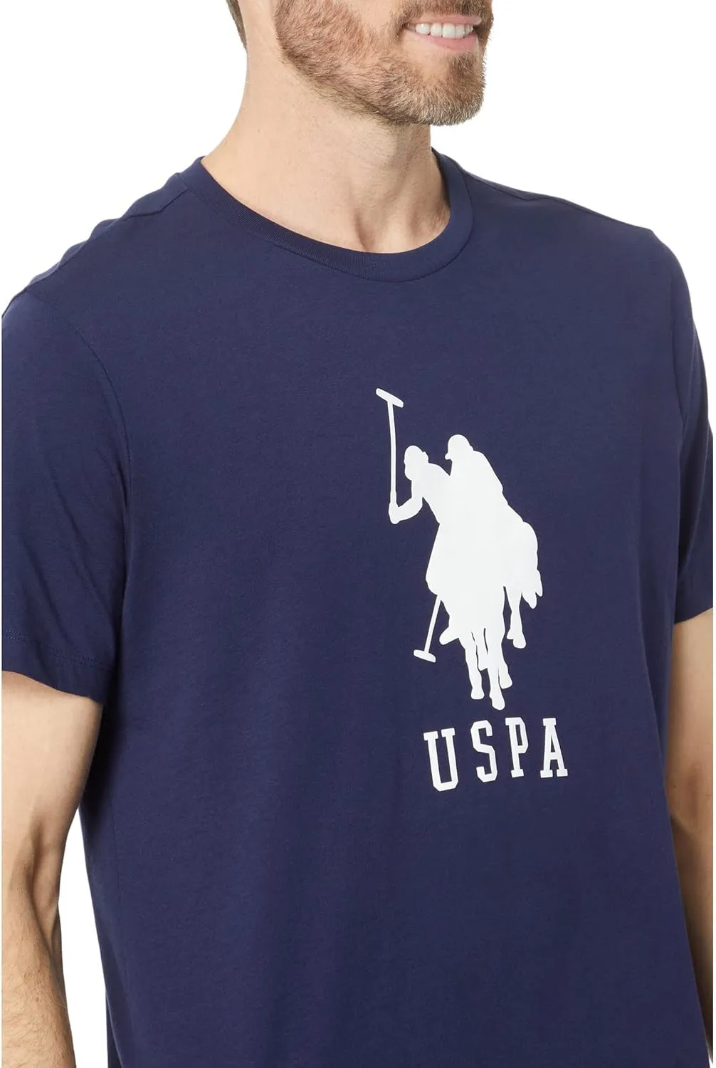 U.S. Polo Assn. Short Sleeve Crew Neck DHM Graphic T-Shirt