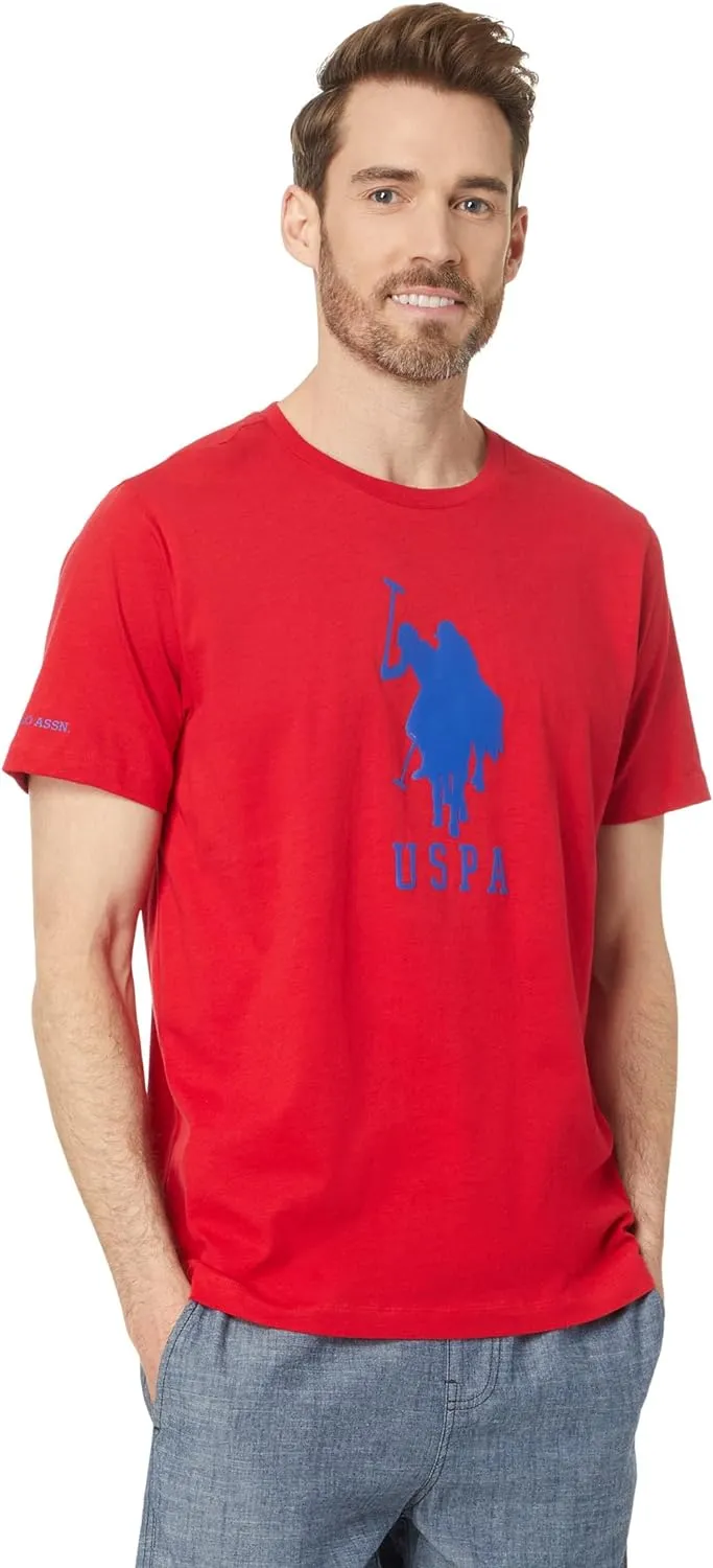 U.S. Polo Assn. Short Sleeve Crew Neck DHM Graphic T-Shirt