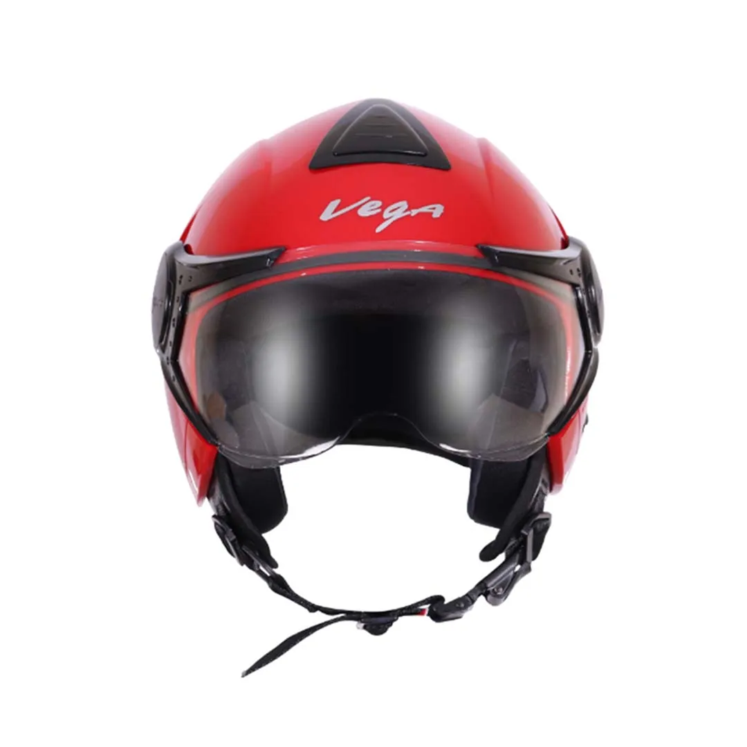 Vega Verve Red With Free Balaclava