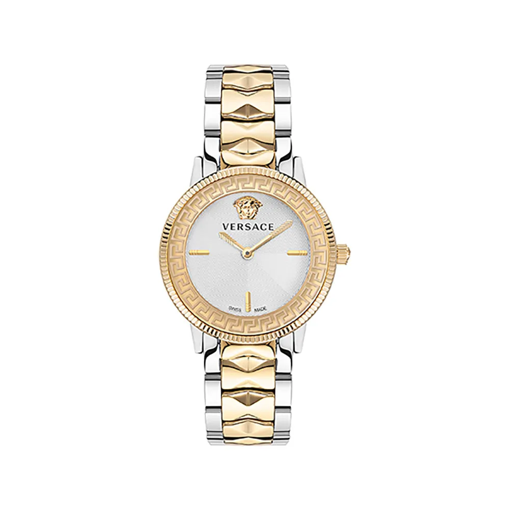 Versace V-Tribute Ladies Silver Watch VE2P00422