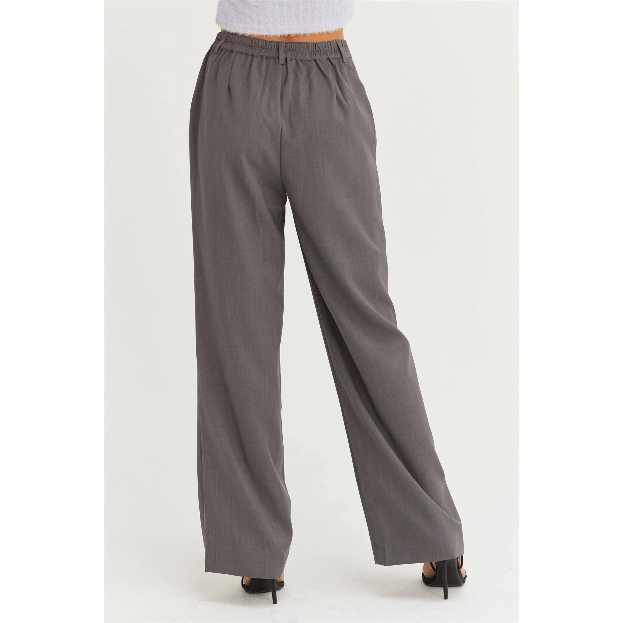 We Mean Business Pants - Charcoal