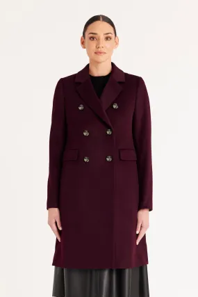 Windsor Wool Coat  - Shiraz