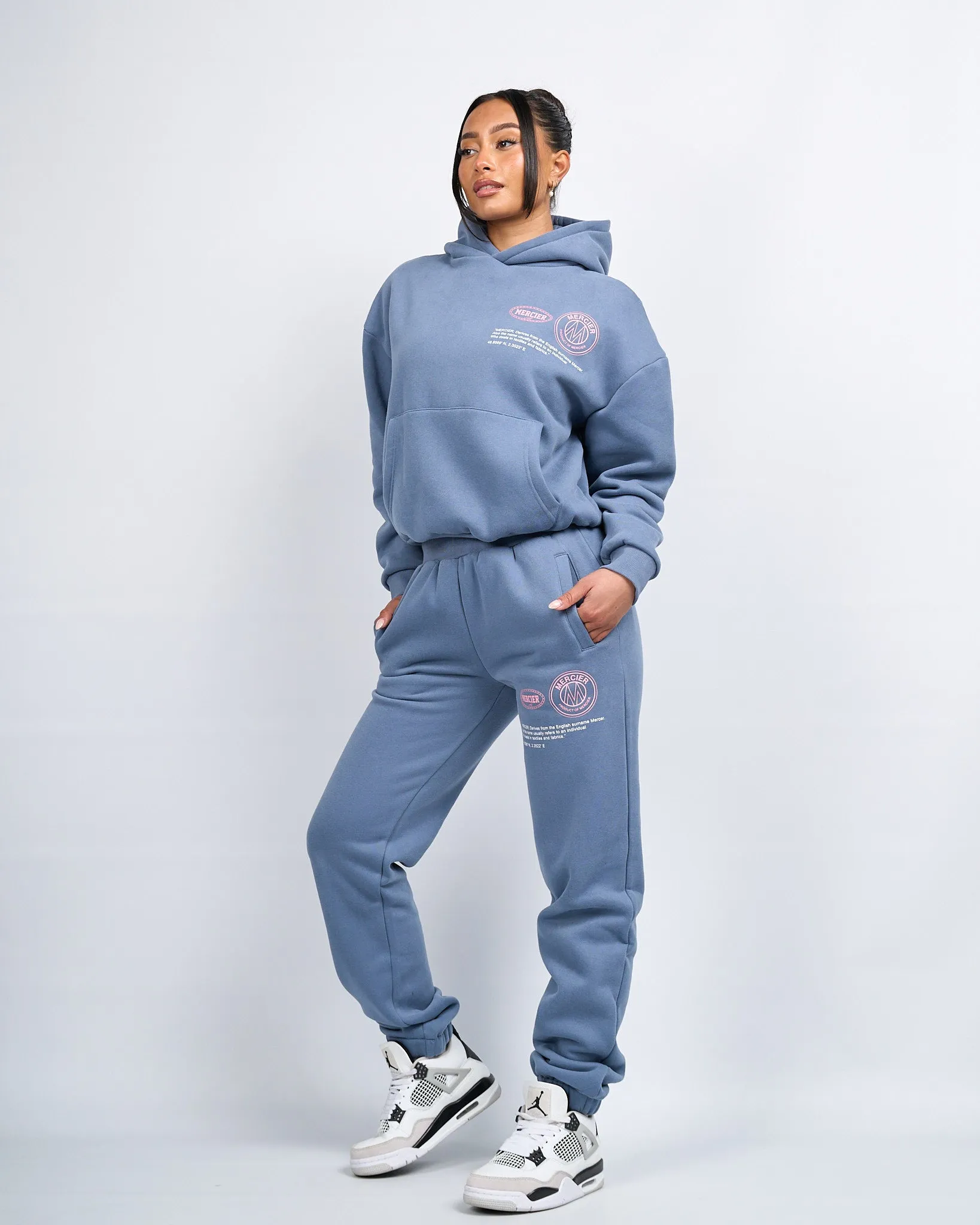 Womens Moonlight Blue Caruso Hoodie