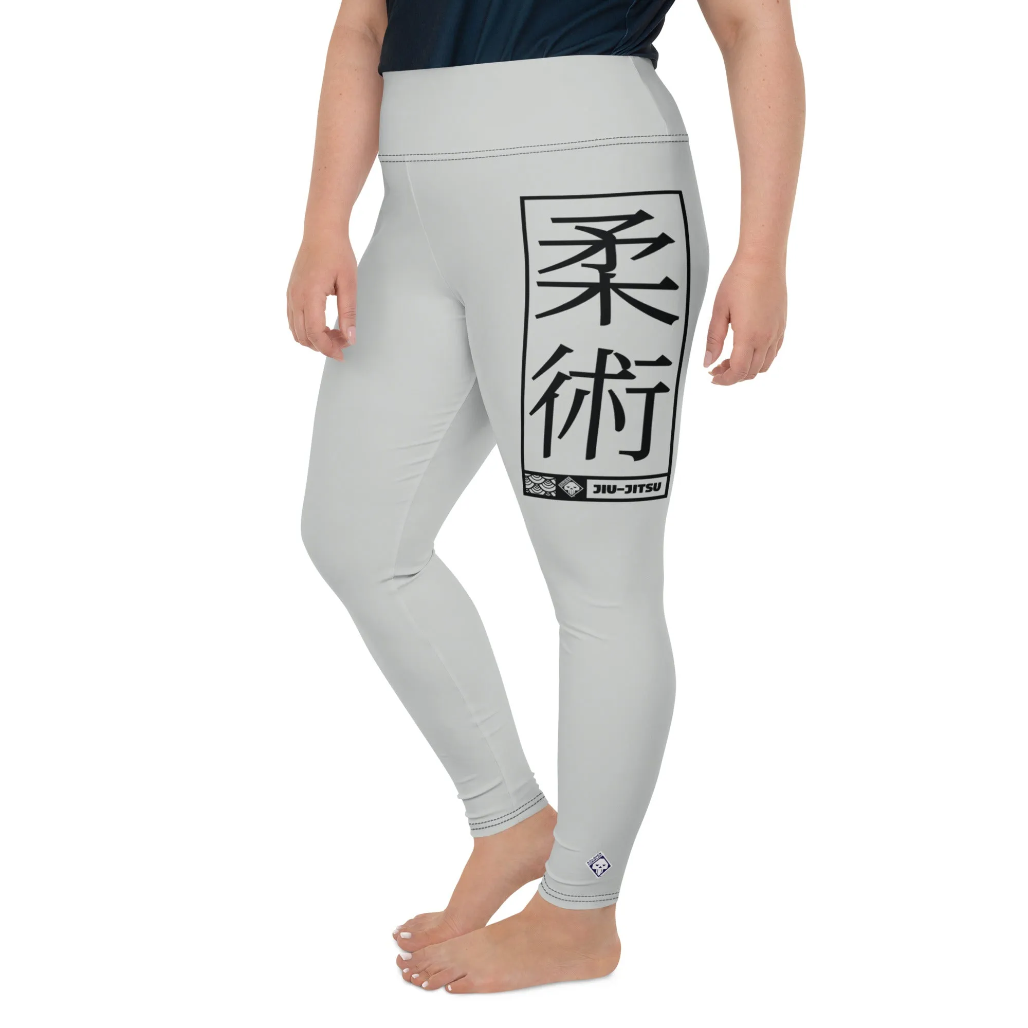 Women's Plus Size Yoga Pants Workout Leggings For Jiu Jitsu 018 - Smoke