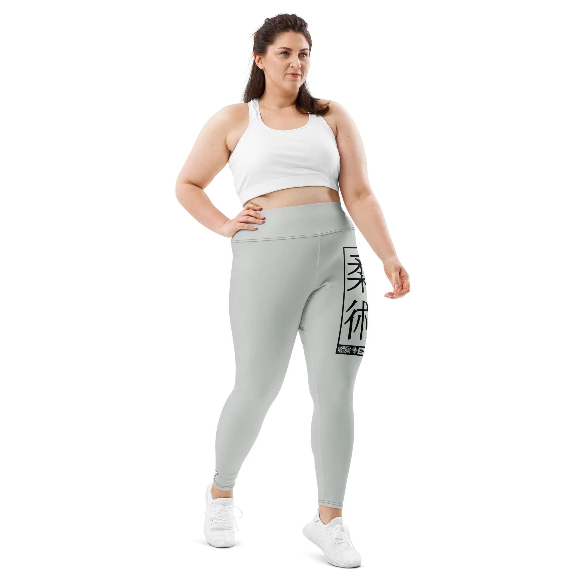 Women's Plus Size Yoga Pants Workout Leggings For Jiu Jitsu 018 - Smoke