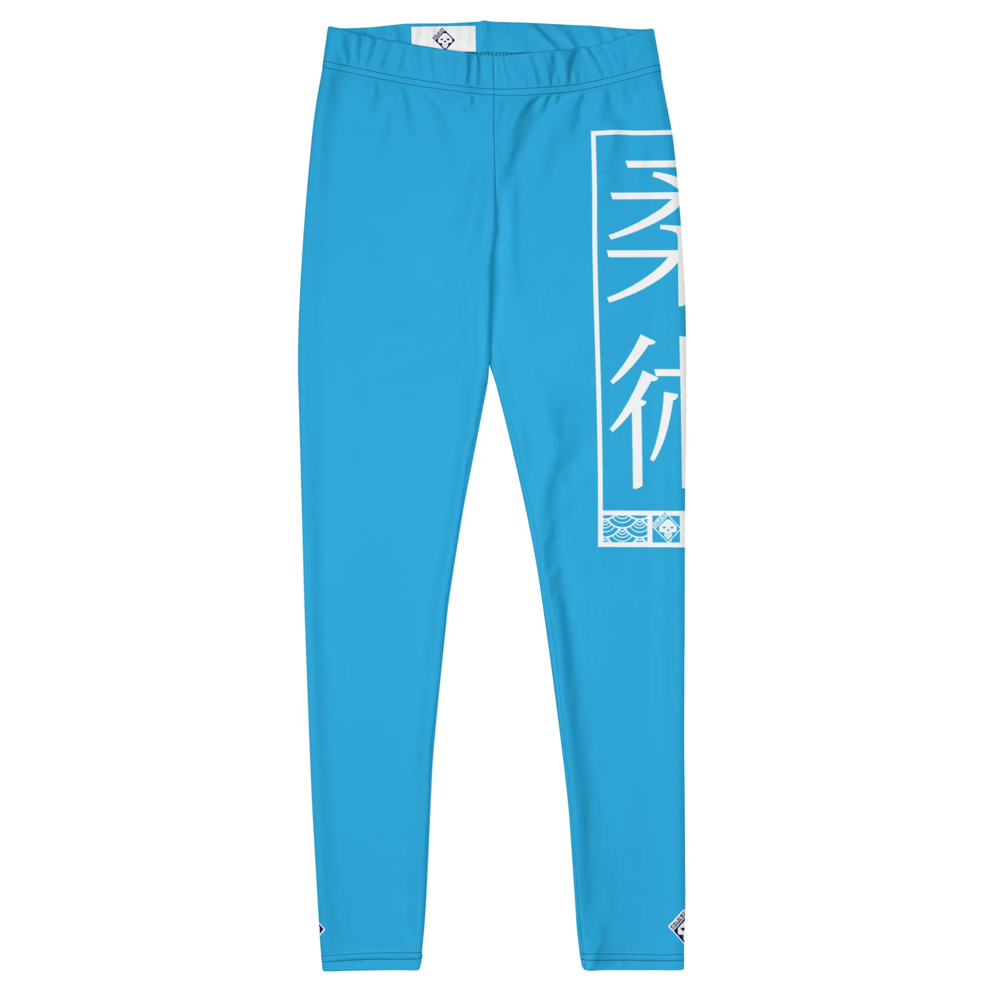 Women's Yoga Pants Workout Leggings For Jiu Jitsu 005 - Cyan