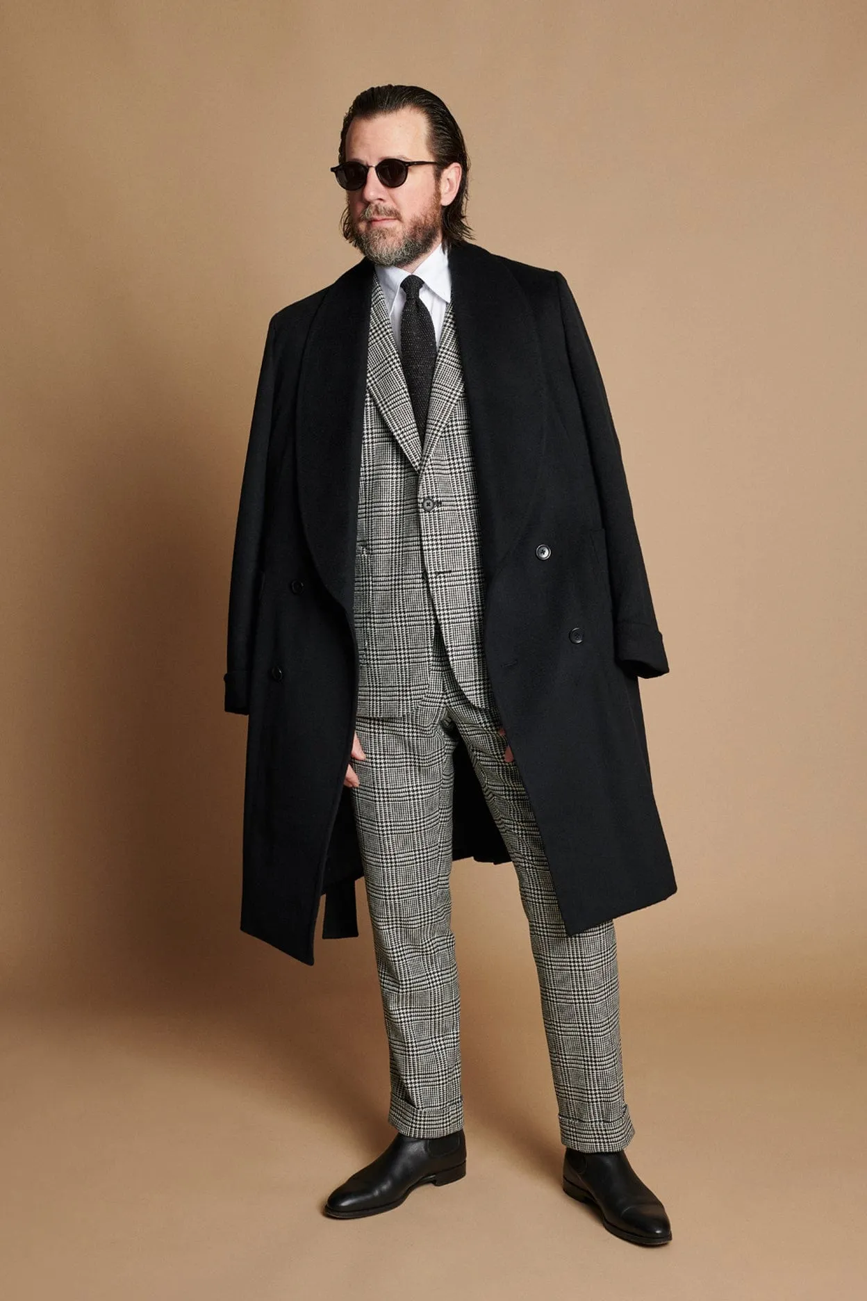 Wool Smoking Coat